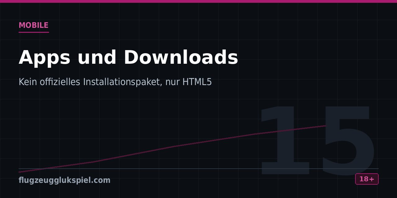Hinweis zur mobilen Nutzung über HTML5 im Browser statt über Installationsdateien