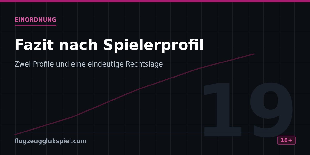 Abschließende Einordnung mit zwei gegenübergestellten Spielerprofilen